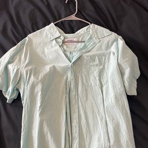Old Navy L Tall linen polo